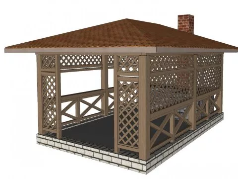 Беседка Фиалка