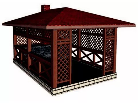 Беседка Фиалка